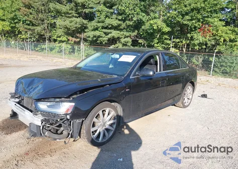 2014 Audi A4 2.0T Premium from USA, damaged, VIN WAUFFAFL8EN020097